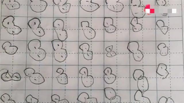 孩子|幼儿园布置家庭作业,宝妈看不出女儿写的啥,询问网友后恍然大悟