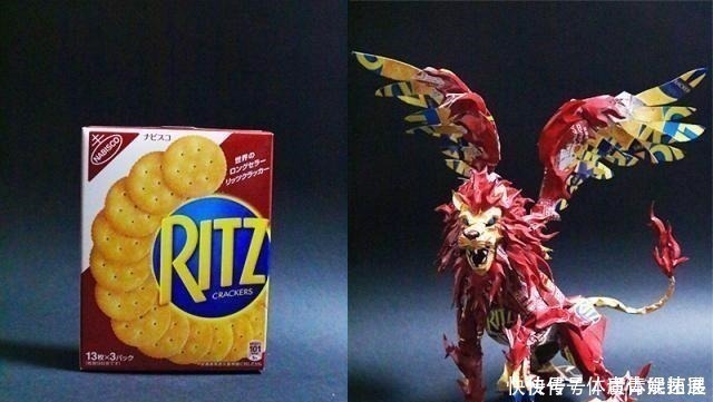 科幻风|大神用零食盒做手办,科幻风的脑洞超炫酷,连细节都很到位!