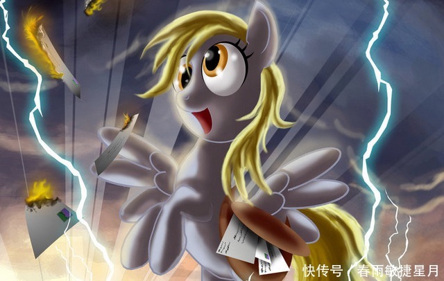 小马宝莉：友谊就是魔法|小马宝莉画师小失误，收获超高人气，从背景小马到同人最爱