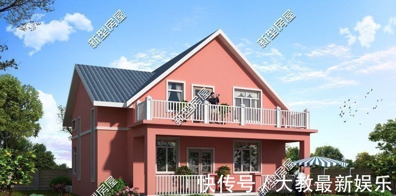 毛坯|农村盖房高度不能超10米,这样建邻居都点赞,第6套只需20万