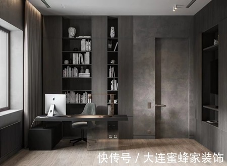 高级|极简黑白灰的高级感的家庭装修