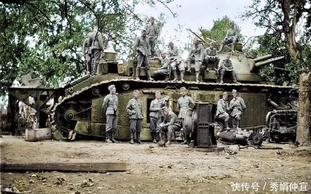 彩色|一组彩色处理后的二战照片,重现德军当时战况