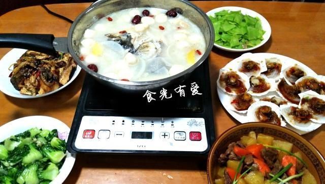 姐夫|姐姐姐夫来吃饭,一百多元做出6菜1火锅,实惠美味,下饭又下酒