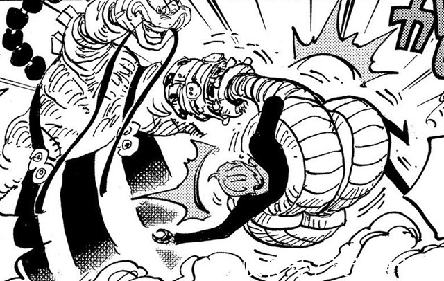 科学技术|海贼王1034:古代种和改造人双重身份,奎因却打累了?有点离谱