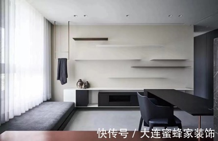 高级|极简黑白灰的高级感的家庭装修