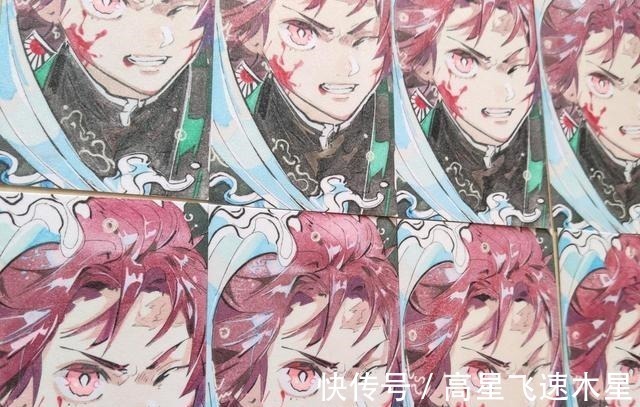 章子|大佬用橡皮刻《鬼灭之刃》,印出来神还原,橡皮章到底是什么