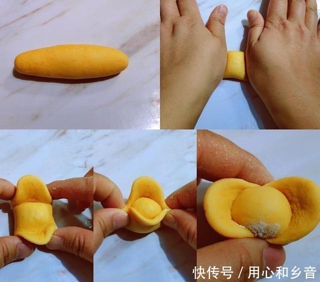 过新年蒸元宝馒头,手法比例交给你,在家轻松做