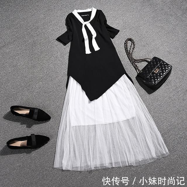 优雅 时髦又显气质的长裙套装,优雅女神范