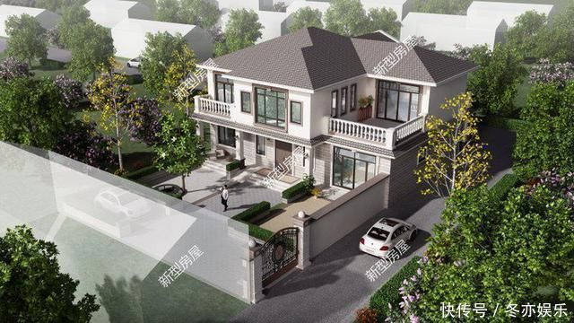 图纸|农村临街自建房,带商铺的设计才实用,第3套造价仅23万