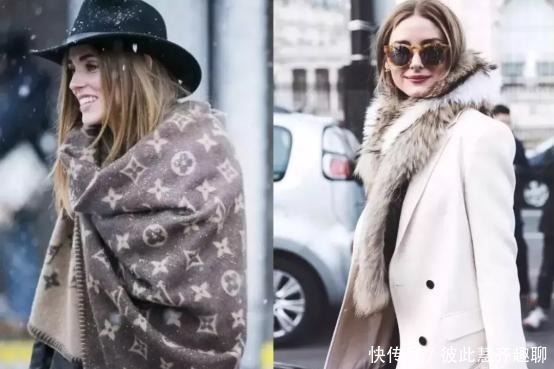 好看|港真,围巾选得好,好看减龄又显气质