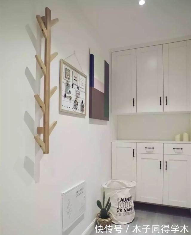 设计|当玄关布置鞋柜后,还可做衣帽架,看看这11个经典玄关设计吧!