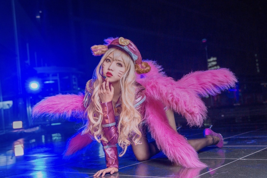 阿狸|cos:偶像歌手九尾妖狐阿狸,今晚给你唱一首特别的歌