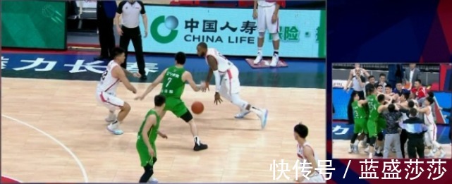 cb好脾气的韩德君为何引爆冲突细节被肘出血,与威姆斯挥拳相向!