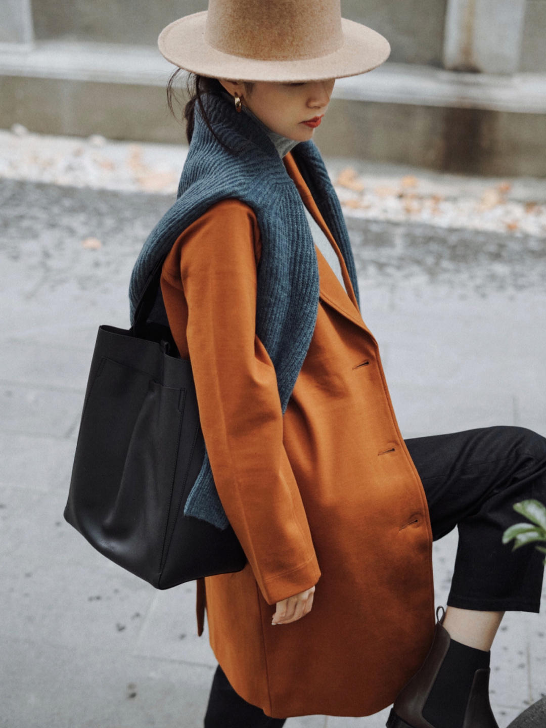 时尚搭配 想要穿出大衣的精髓,就看看三木博主的时尚搭配,保暖洋气又高级