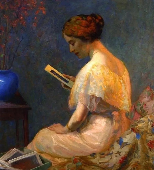 美丽&他笔下的色彩柔和、美丽浪漫,看完沉迷在他的色彩朦胧中