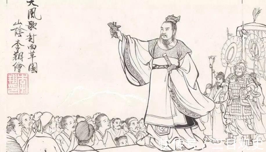 吕后$刘邦一生作诗2首，皆为千古绝唱，乾隆4万首，仅一首入选小学课本