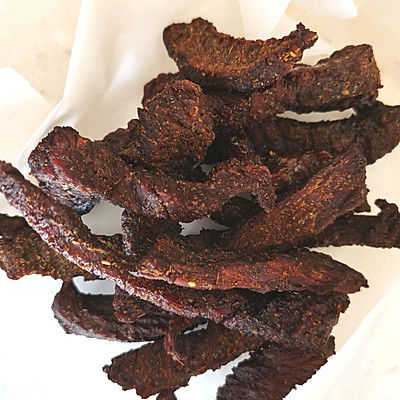 超简单美味无油牛肉干