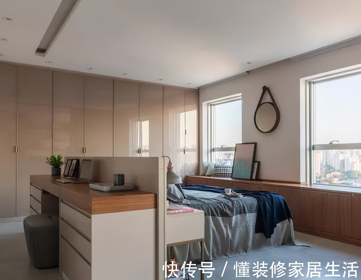 装修|房子买得好,装修没烦恼,80㎡不大,简约装修越看越舒适,减压