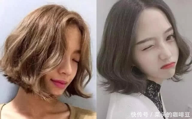 如同线条一|今年“线条烫”火了,适合中长发女生,真的谁换谁美,自带慵懒感