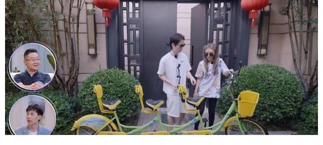 周扬青在自家录节目，从大门就能看出，绝对是“大户人家”