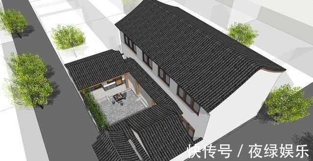 大空间|惊艳全村，这处自建四合院设计，堪称自建典范！