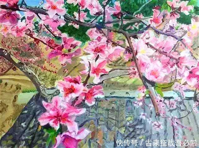 绘画作品!她48岁学画,一年就办个人画展,专家:没艺术价值,一农妇乱涂鸦