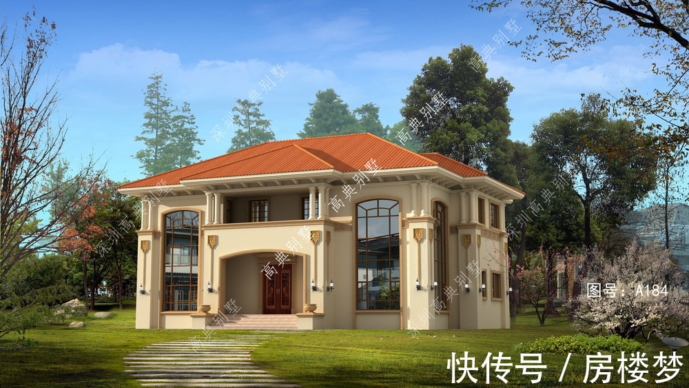 地气|欧式两层别墅,外观接地气,经济实用,让我们一起来看看吧。