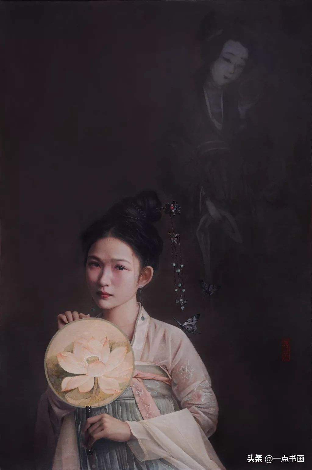 画家|西茜：忆象画派代表画家，画美人美，人生完美赢家