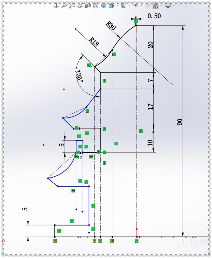 曲面扫描|用SolidWorks画一座古楼，其实一个扫描就能完成