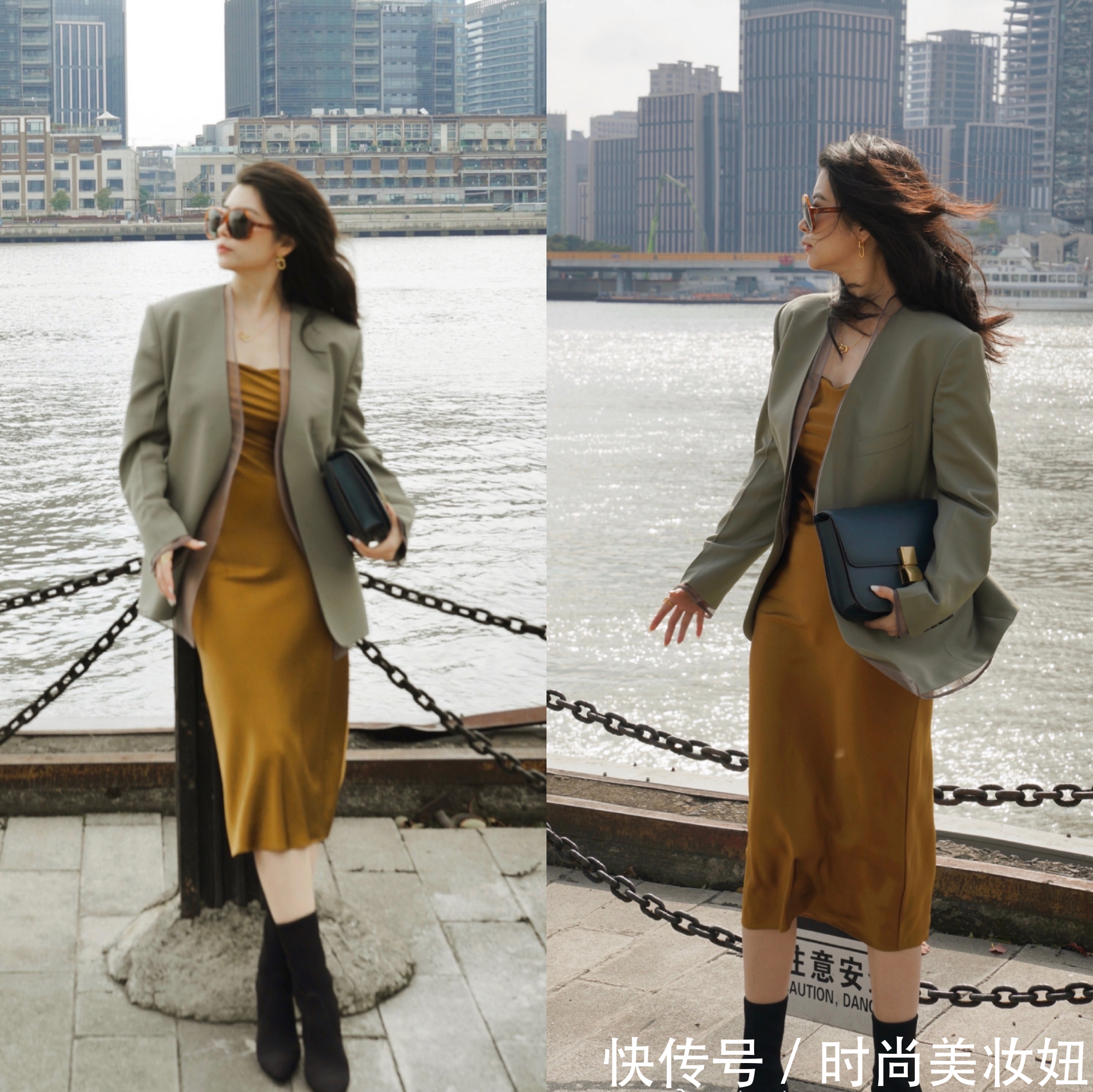 时尚博主|真正“见过世面”的女人,穿衣从不花哨,看三木的穿搭简约高级