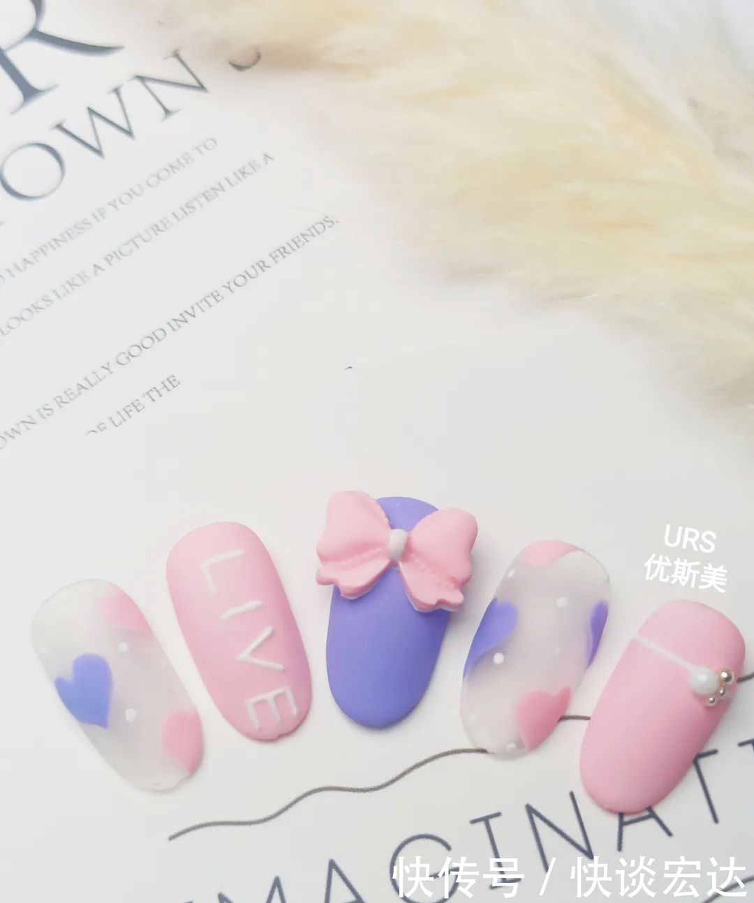 可爱|萌翻天的小清新美甲,赶上六一儿童节,你就是最可爱的宝!