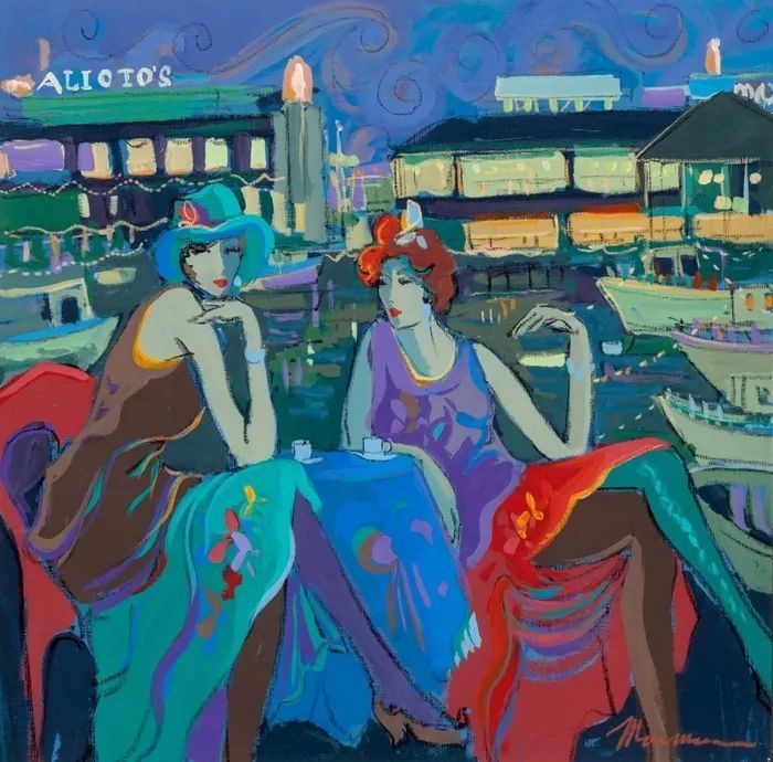 流动的曲线,鲜艳的色彩,极富美感的画面!