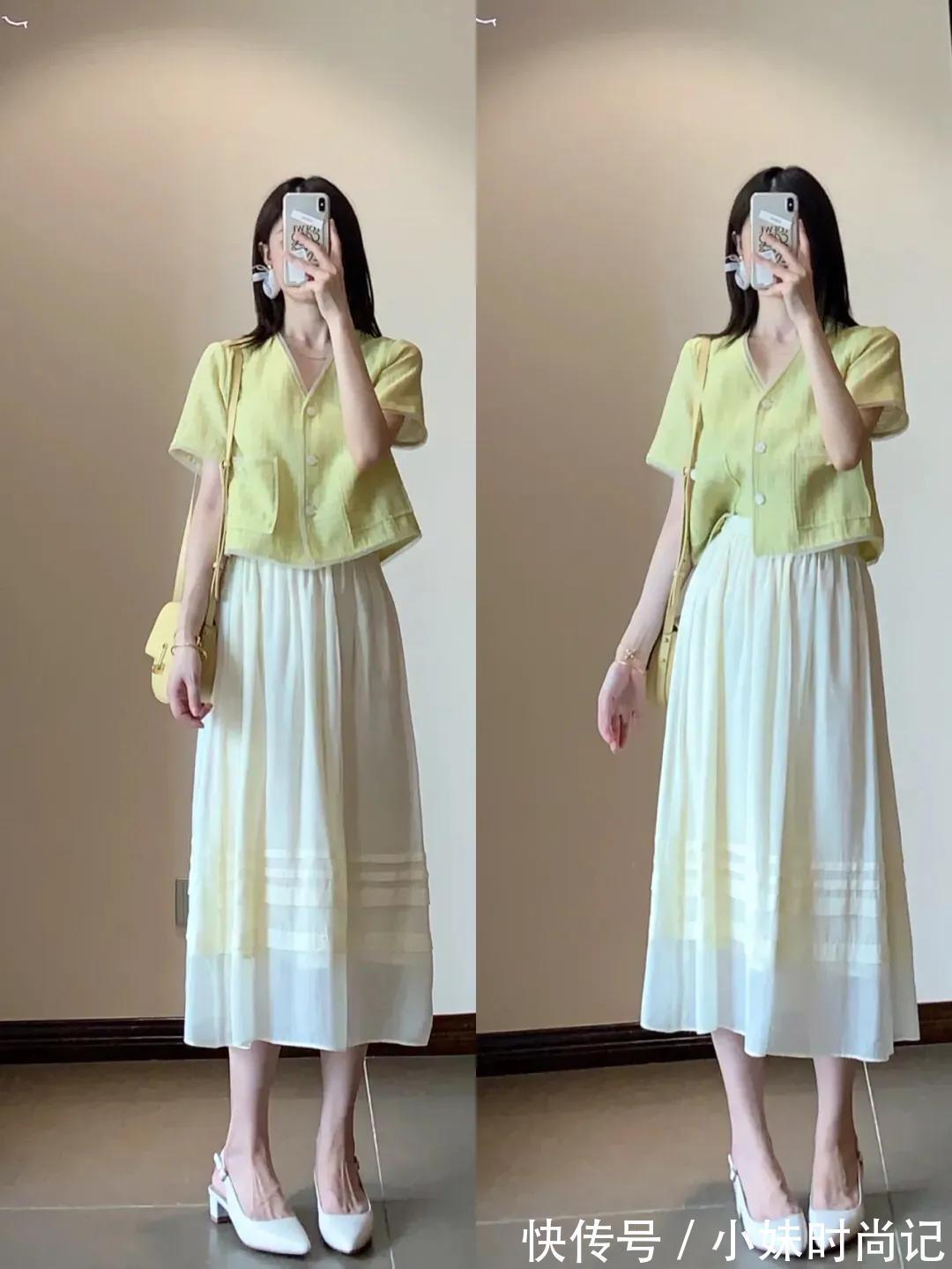 清新|三套颜色清新又舒服的小裙子