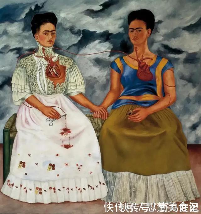 两个弗里达!以神态忧郁的女性形体油画,浅谈西方女艺术家揭示人性卑微的缘故