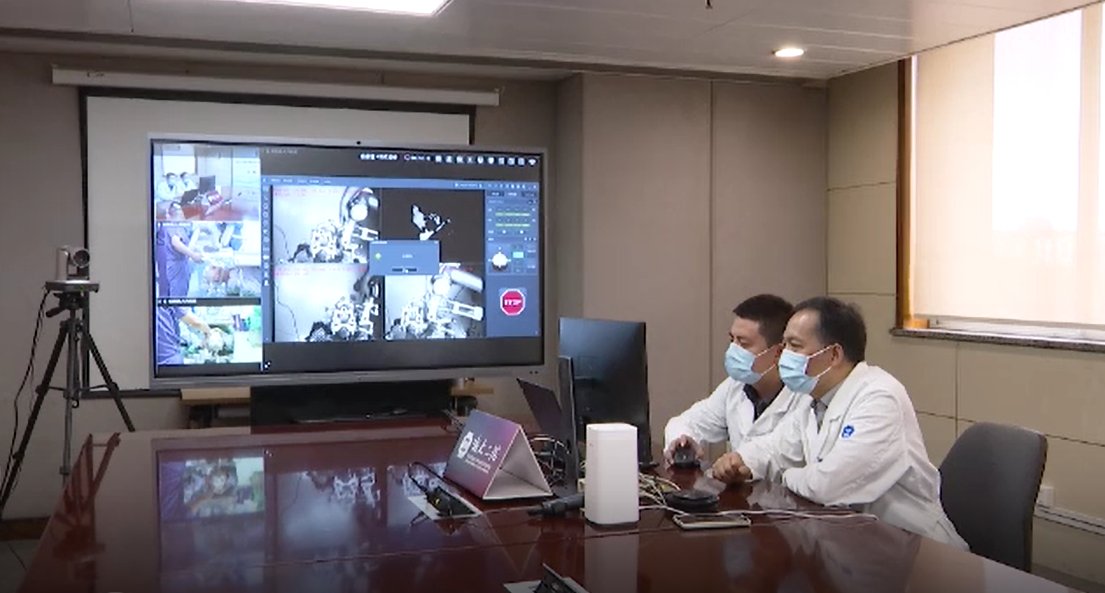 神经外科|“空中”手术室来了 5G+机器人将200公里外血肿清除