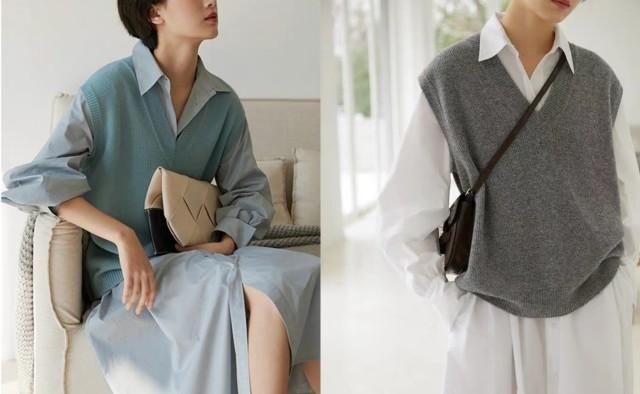 衬衫|春天“衬衫裙”的穿搭灵感,这样穿既保暖又有气质