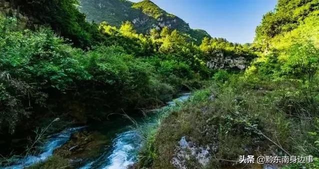 黄平：隐藏在深山中的翁播龙潭，一步一景，三步一回头