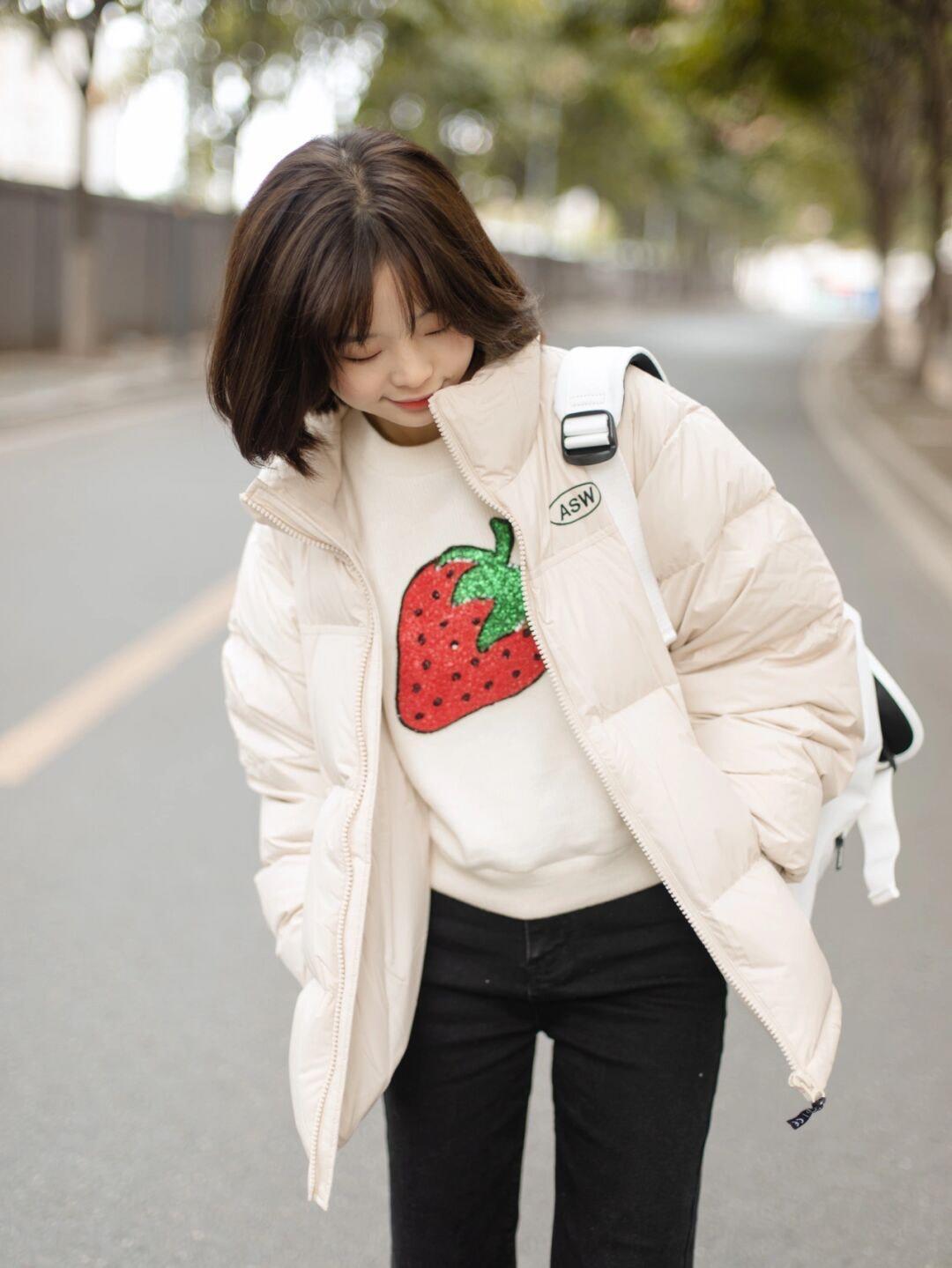 学院风|冬天怎么能少得了一身黑的穿搭呢?保暖不说还很时尚!