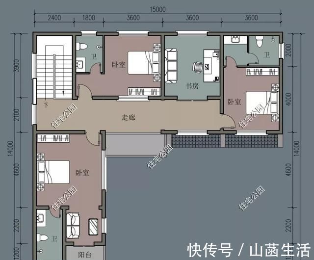 户型|农村没有堂屋的房子不是好房子,20套户型分享,总有一套看上眼
