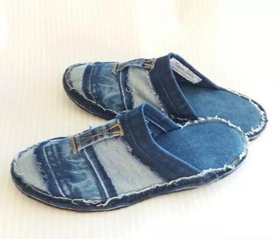 棉拖鞋 家里的旧衣服,别扔,给家人做几双拖鞋,穿着舒适又保暖!收藏