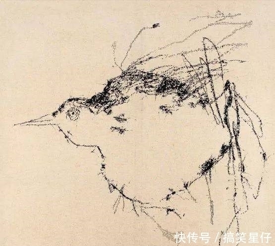 小学生!他画一只鸟卖82万,网友:画得像小学生,专家:重点看眼睛