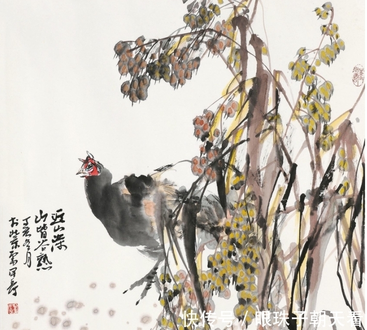 艺术家!雷甲寿:师承绘画大师石齐,被誉为野稻谷画第一人