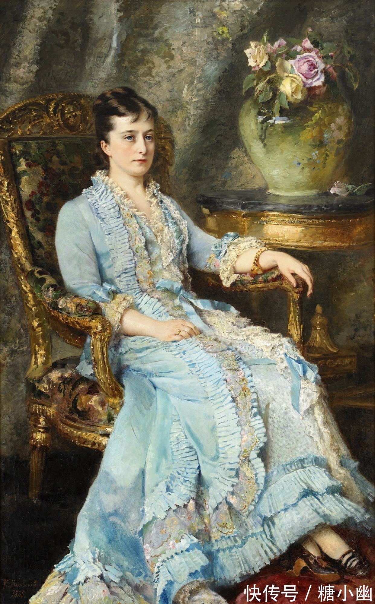 康士坦丁|俄罗斯著名画家,康斯坦丁·埃戈罗维奇·马可夫斯基油画作品欣赏