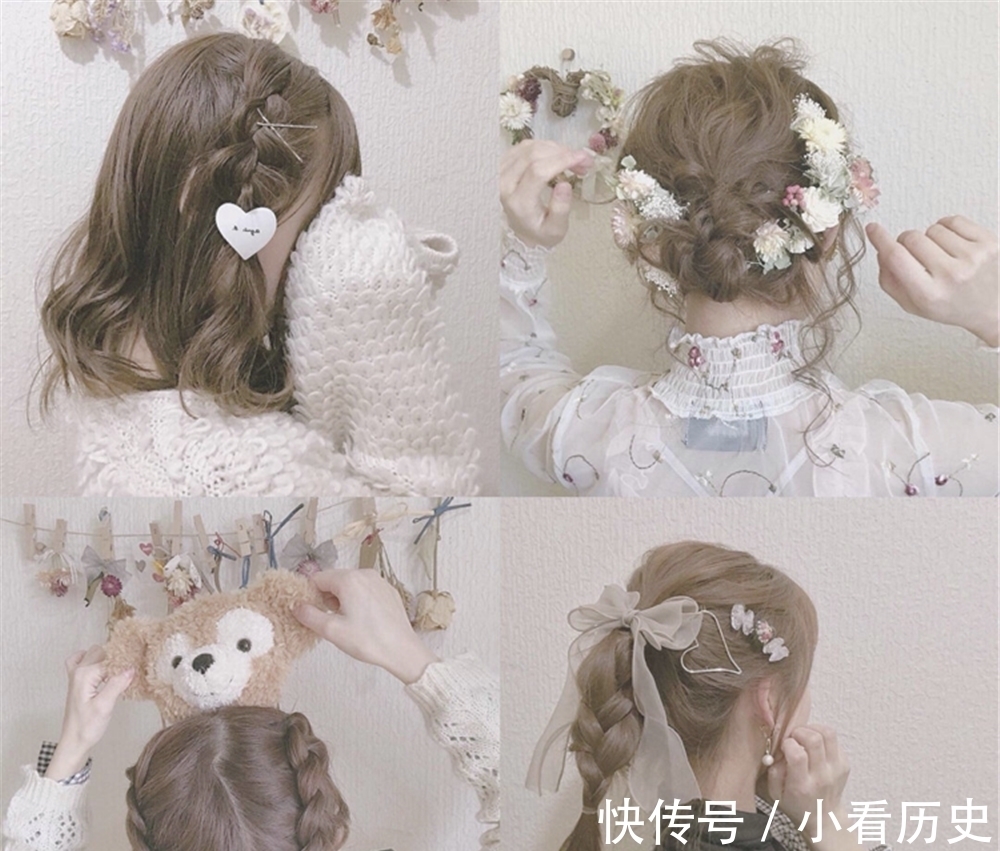 lo 想要成为洛丽塔种草机?你得先学会编这几种lo式发型