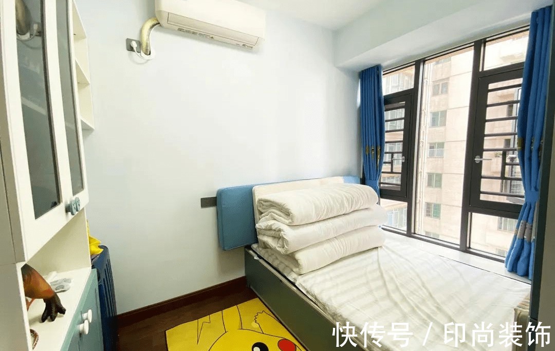 厨房|黄石印尚装饰 ▏爆改98㎡老房,厨房连推两堵墙,客厅是全小区最美的!