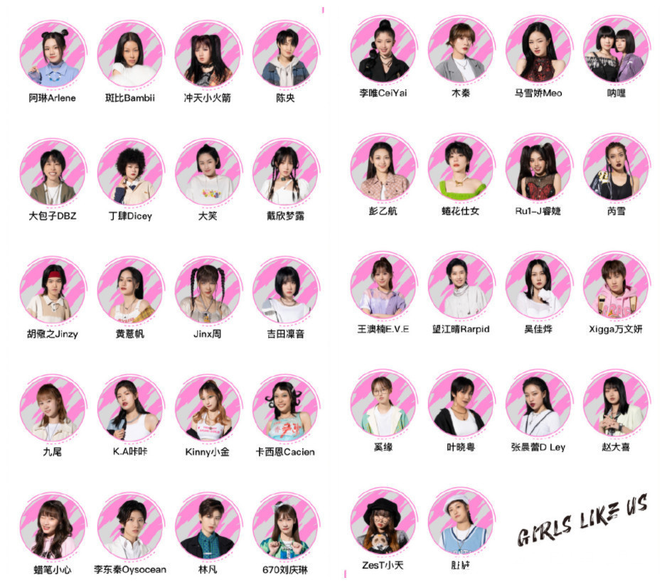 黑怕女孩|《黑怕女孩》选手阵容曝光,FreeC和蜜妞缺席,节目少了两大看点