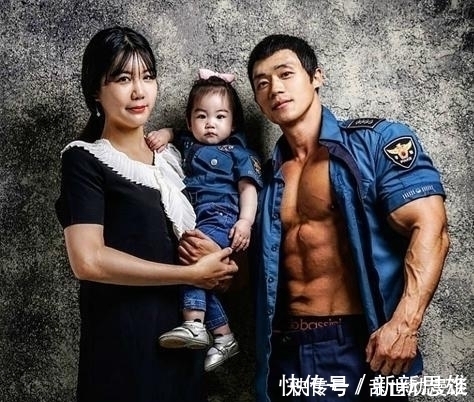 身材|韩国硬汉健身17年，发达肌肉凶狠无比，但在女儿面前化身柔情奶爸