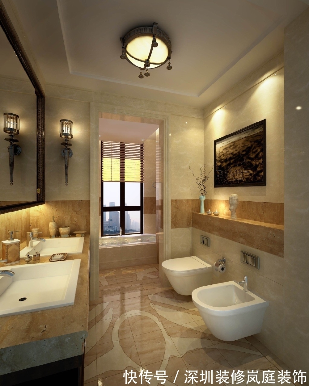 套房子|深圳装修：兴围华府156㎡现代简约，乍眼一看像别墅的效果！