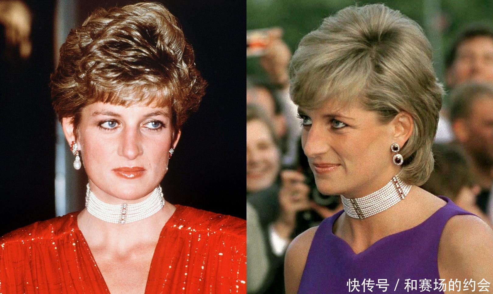 风华正茂的美人与珠宝更配“英伦玫瑰”戴安娜戴珠宝的样子真美