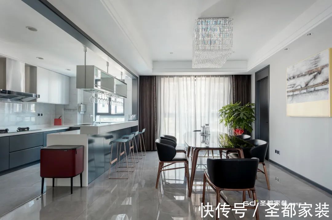 吧台|这7种好看的家装空间隔断设计,需要装修的你确定不要收藏吗?